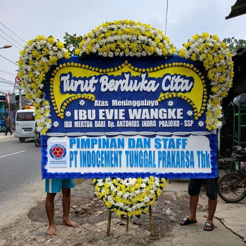 Bunga Papan Duka Cita (1)