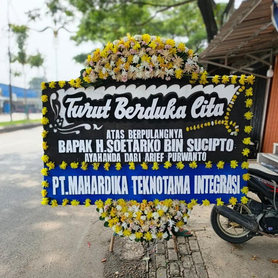 Bunga Papan Duka Cita (3)
